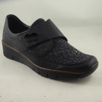 Rieker 537C0-00 Velcro Slipon