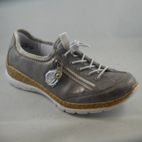 Rieker N4263-40 Tie Zip Slipon